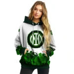 Inter Milan Lucky Motif White Green Hoodie Best Selling