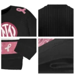 Inter Milan Pink Ribbon Black Pink Sweater Best Selling