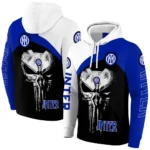 Inter Milan Skull Punisher Black Hoodie Best Selling