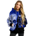 Inter Milan Sugar Skull Blue Black Hoodie Best Selling