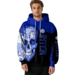 Inter Milan Sugar Skull Blue Black Hoodie Best Selling
