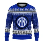 Inter Milan Tree Pattern Blue Sweater Best Selling