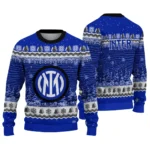 Inter Milan Tree Pattern Blue Sweater Best Selling