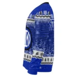 Inter Milan Tree Pattern Blue Sweater Best Selling