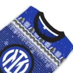Inter Milan Tree Pattern Blue Sweater Best Selling