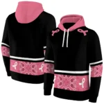 Juventus Awareness Ribbon Black Pink Hoodie Best Selling