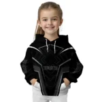 Juventus Futuristic Pattern Black Hoodie Best Selling
