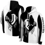 Juventus Heartbeat Graphic Black Hoodie Best Selling