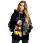 Juventus Mickey Mouse Black Hoodie Best Selling