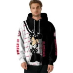 Juventus Minnie Mouse Black Hoodie Best Selling