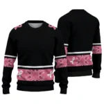Juventus Pink Ribbon Black Pink Sweater Best Selling