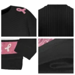 Juventus Pink Ribbon Black Pink Sweater Best Selling
