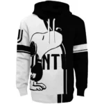 Juventus Playful Snoopy Black Hoodie Best Selling