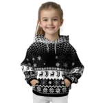 Juventus Reindeer Motif Black Hoodie Best Selling