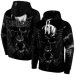 Juventus Skull Artwork Black Hoodie Best Selling