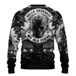 Juventus Skull Intensity Black Sweater Best Selling