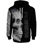 Juventus Skull Motif Black Hoodie Best Selling