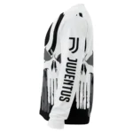 Juventus Skull Split Black White Sweater Best Selling