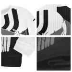 Juventus Skull Split Black White Sweater Best Selling