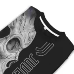 Juventus Skull Swirl Black Sweater Best Selling