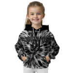 Juventus Tie Dye Pattern Black Hoodie Best Selling