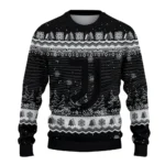 Juventus Tree Pattern Black Sweater Best Selling