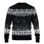 Juventus Tree Pattern Black Sweater Best Selling