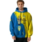Leeds United Achmed Skull Blue Hoodie Best Selling