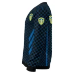 Leeds United Circles Mesh Blue Black Sweater Best Selling
