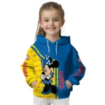 Leeds United Minnie Mouse Blue Hoodie Best Selling