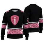 Leeds United Pink Ribbon Black Pink Sweater Best Selling