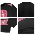 Leeds United Pink Ribbon Black Pink Sweater Best Selling