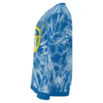 Leeds United Tie Dye Designs Blue Sweater Best Selling