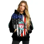 Liverpool American Pride Black Hoodie Best Selling
