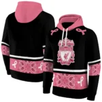 Liverpool Awareness Ribbon Black Pink Hoodie Best Selling