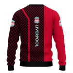 Liverpool Circles Mesh Red Black Sweater Best Selling
