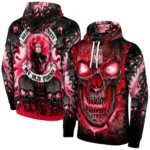 Liverpool Demonic Skull Red Black Hoodie Best Selling
