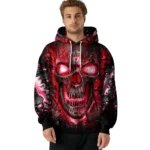 Liverpool Demonic Skull Red Black Hoodie Best Selling