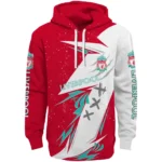 Liverpool Dynamic Slash Red White Hoodie Best Selling