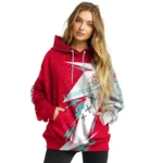 Liverpool Dynamic Slash Red White Hoodie Best Selling