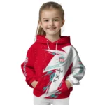 Liverpool Dynamic Slash Red White Hoodie Best Selling