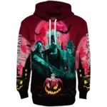 Liverpool Halloween Vibes Red Black Hoodie Best Selling