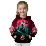 Liverpool Halloween Vibes Red Black Hoodie Best Selling