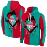 Liverpool Heartbeat Graphic Red Hoodie Best Selling