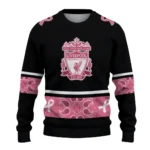 Liverpool Pink Ribbon Black Pink Sweater Best Selling