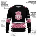 Liverpool Pink Ribbon Black Pink Sweater Best Selling