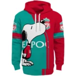 Liverpool Playful Snoopy Red Hoodie Best Selling