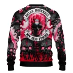 Liverpool Skull Intensity Red Black Sweater Best Selling