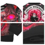 Liverpool Skull Intensity Red Black Sweater Best Selling