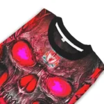 Liverpool Skull Intensity Red Black Sweater Best Selling